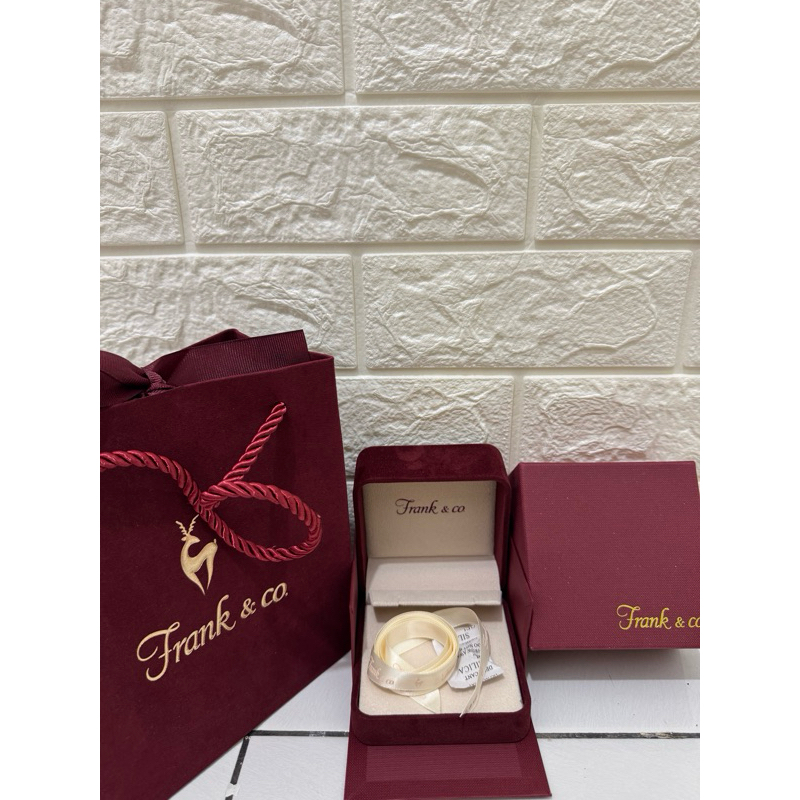 FRANK N CO Box medium kalung seserahan FREE paperbag