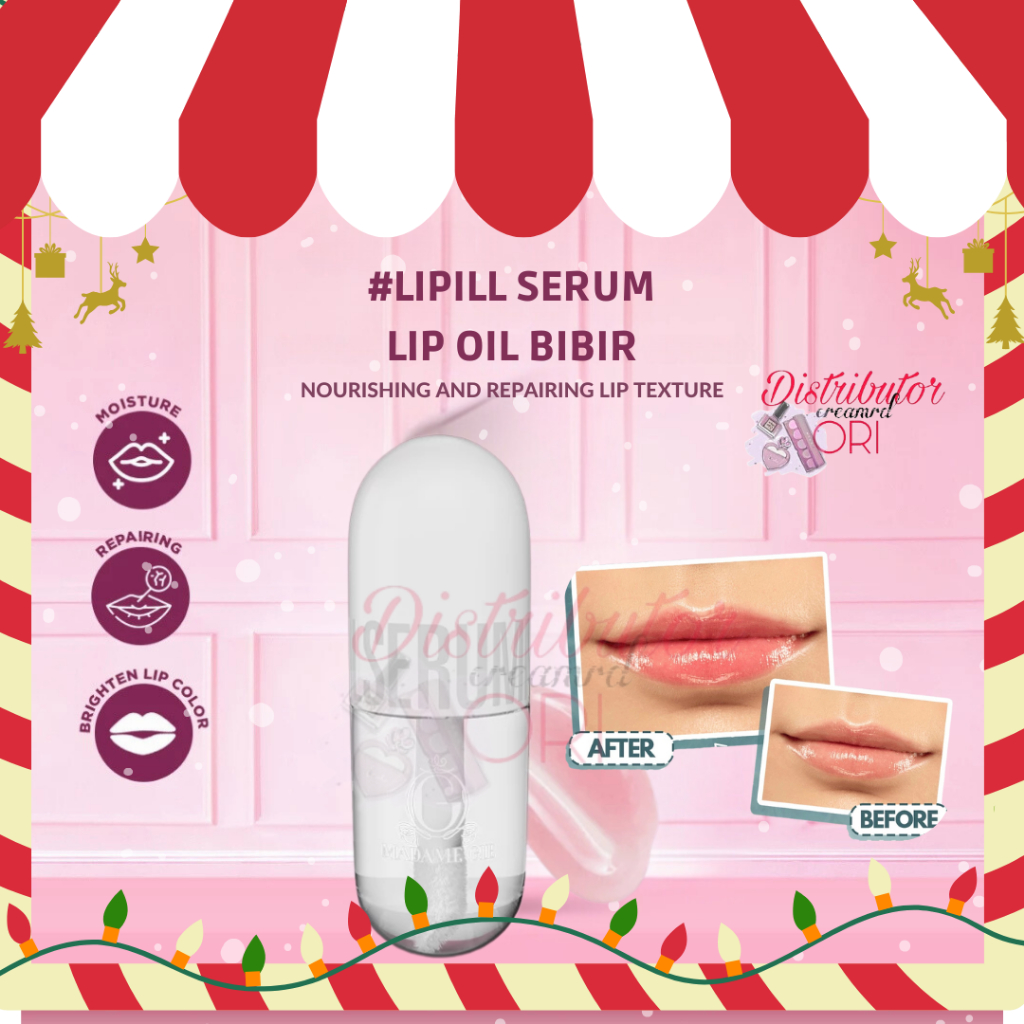 [READY] Madame Gie #LiPill Serum - Lip Oil Bibir