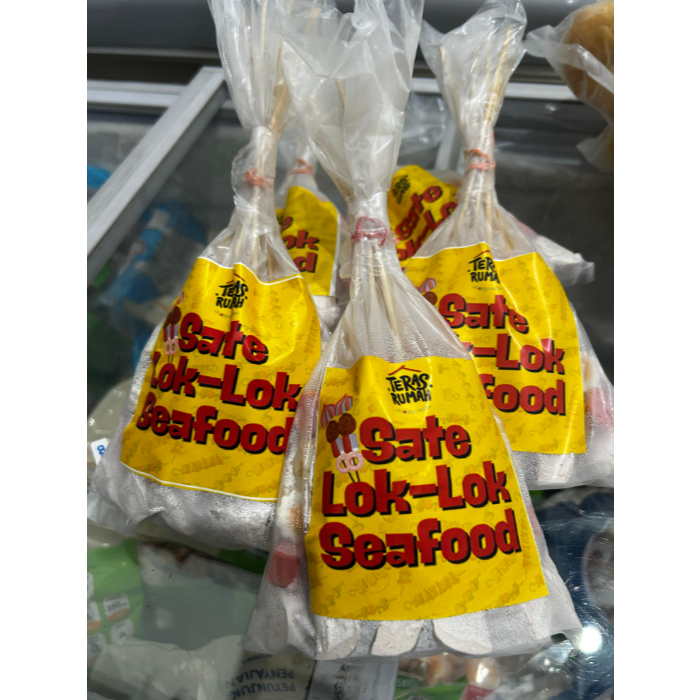 

SATE BBQ LOK LOK MIX SEAFOOD & SOSIS CHIKUWA 8TUSUK+BUMBU BBQ