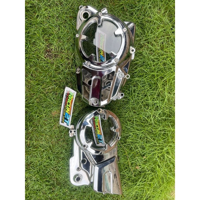 BAK BLOK KOPLING RX KING NEW TRANSPARANT CROM