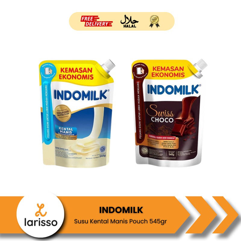 

Indomilk Susu Kental Manis Pouch 545gr - SKM