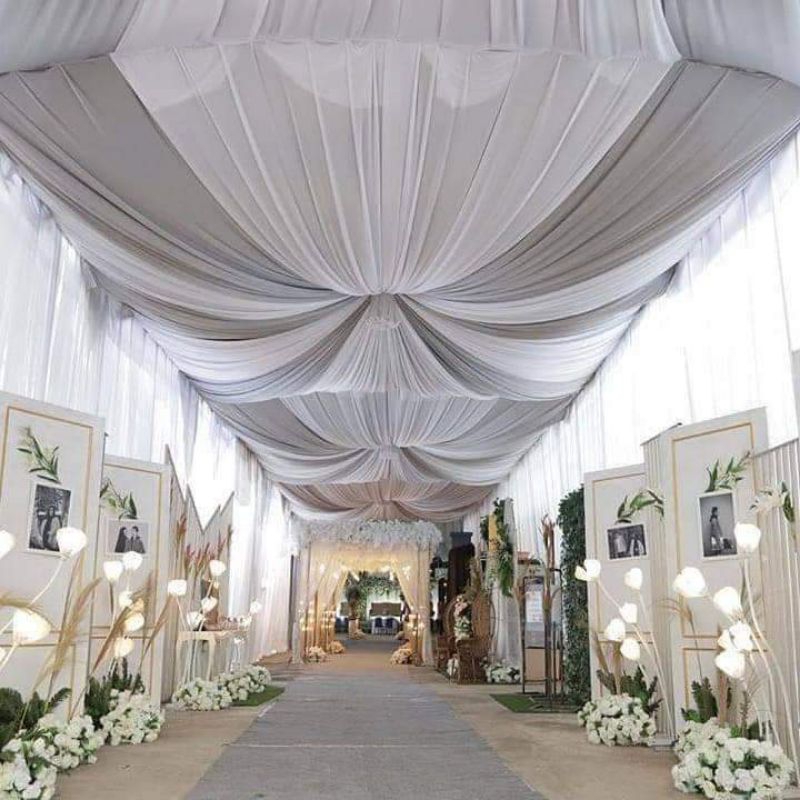 Plafon Dekorasi Pesta - Plafon Balon - PLAFON Dekor Model Balon / Plafon Tenda