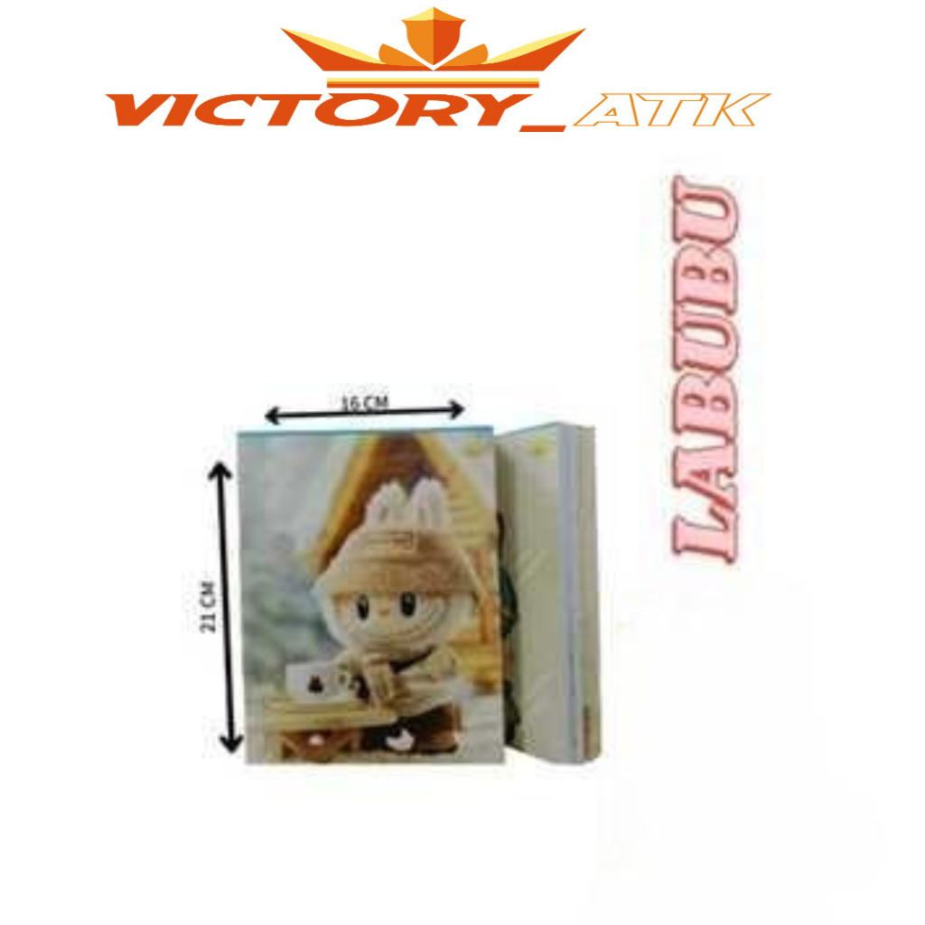 

Buku Tulis Sejati Labubu/Cry baby 38/58/98 Lembar - 1 Bks