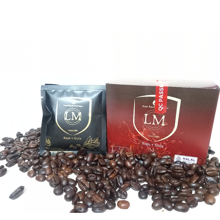 

Kopi LMLumpangMas1986 plus gula /kopi instan/kopi sachet