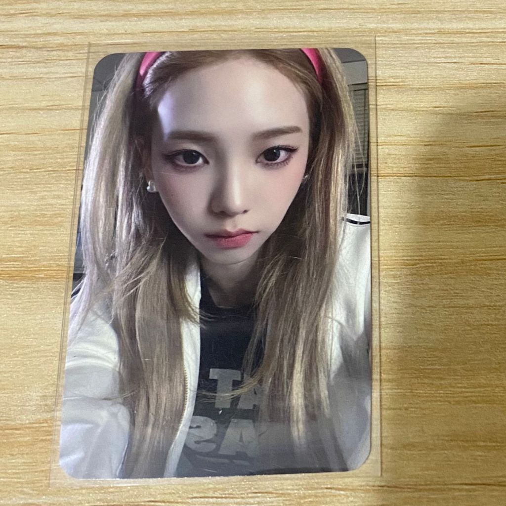 PHOTOCARD PC OFFICIAL OFC karina starriver A pob myworld AESPA