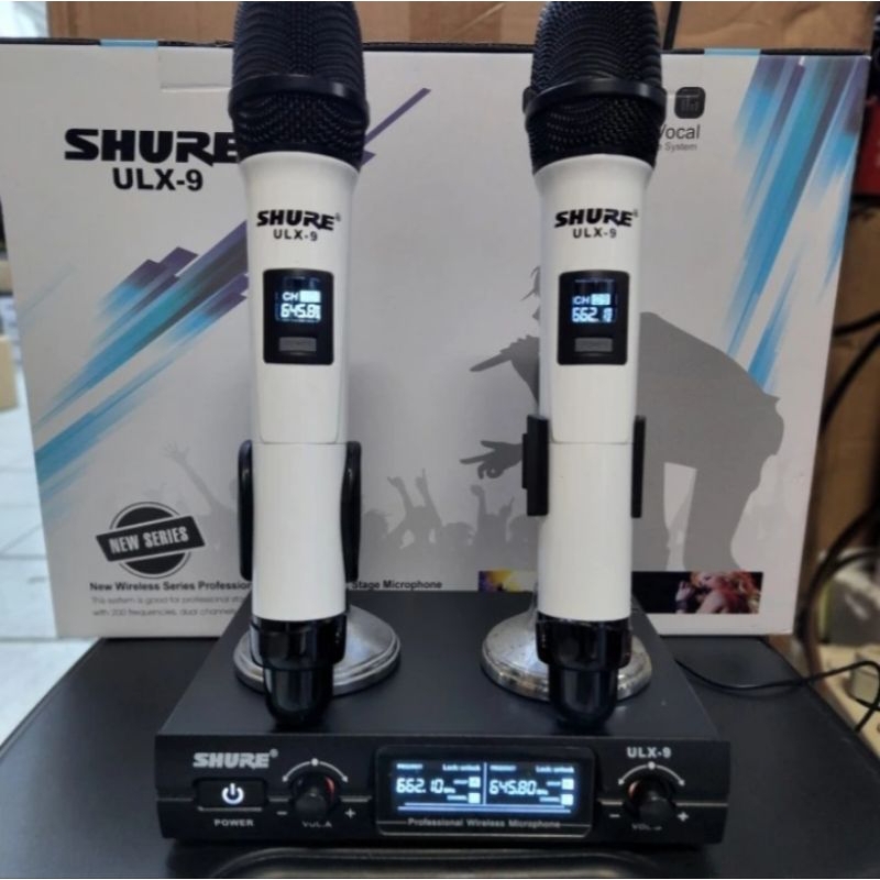 NEW Mic Wereless SHURE ULX9 (Handheld)FREE KOPER