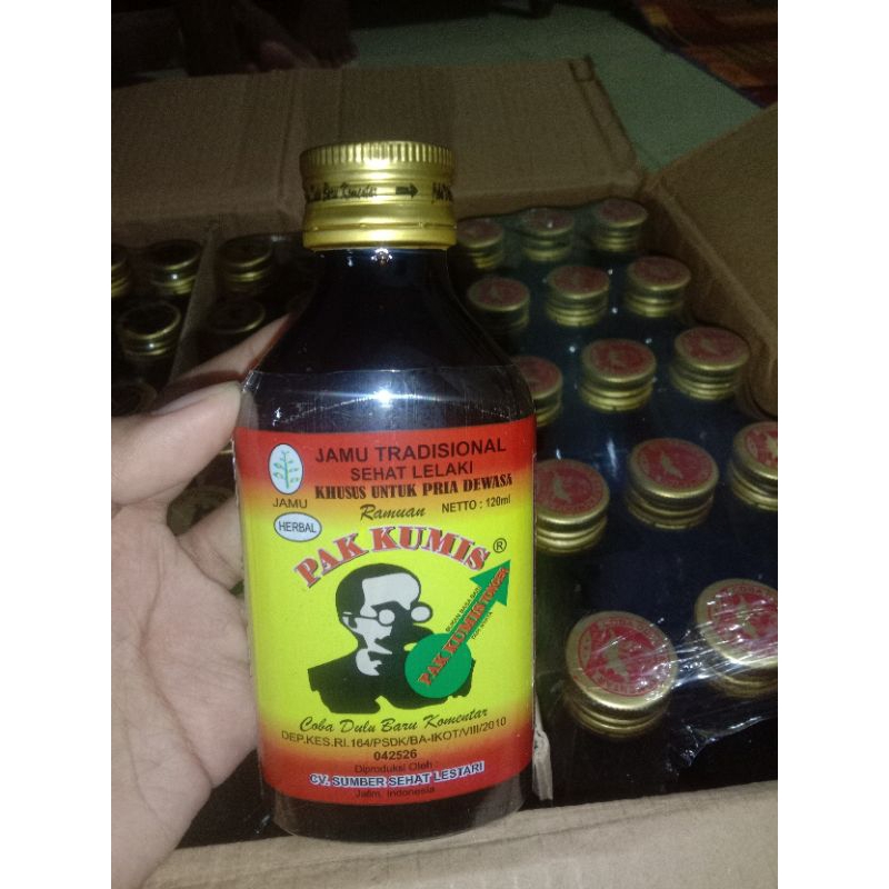 

JAMU PAK KUMIS ASLI 100% ORIGINAL 120 ML