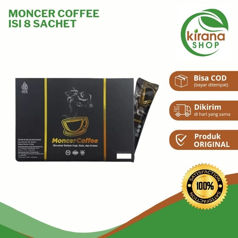 

NF KopiMonceer Coffee Original | Kopi Stamina Pria Kuat Tahan Lama BPOM