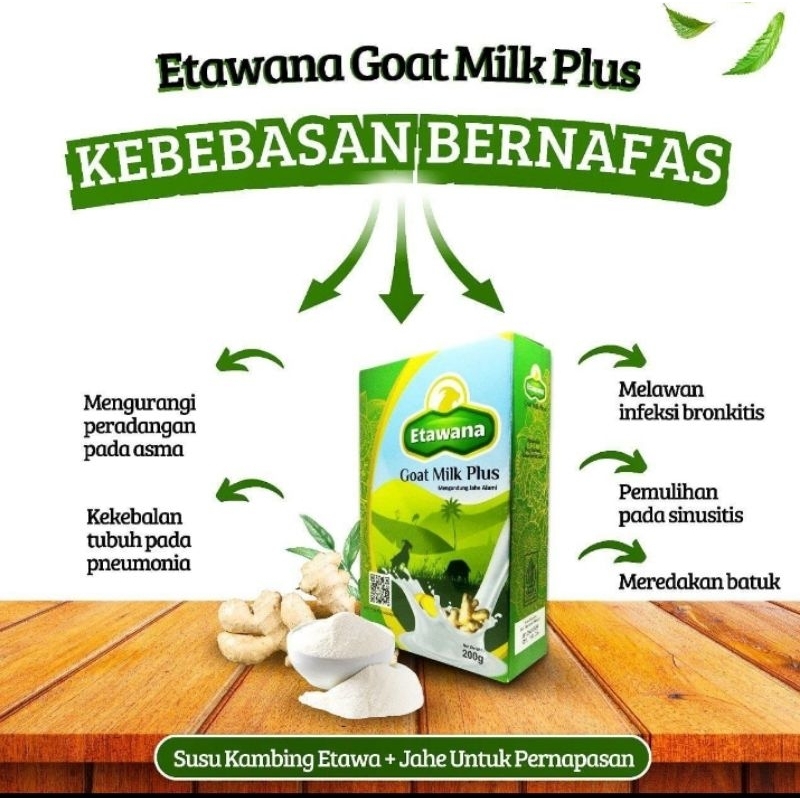 

Susu Kambing Etawana 200 gr