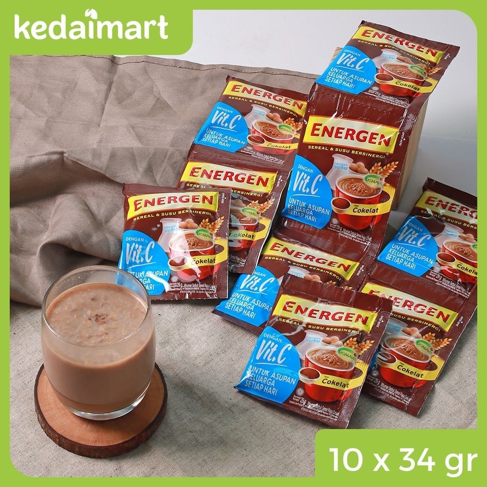 

Energen Sereal Rasa Coklat 10 X 29 Gram