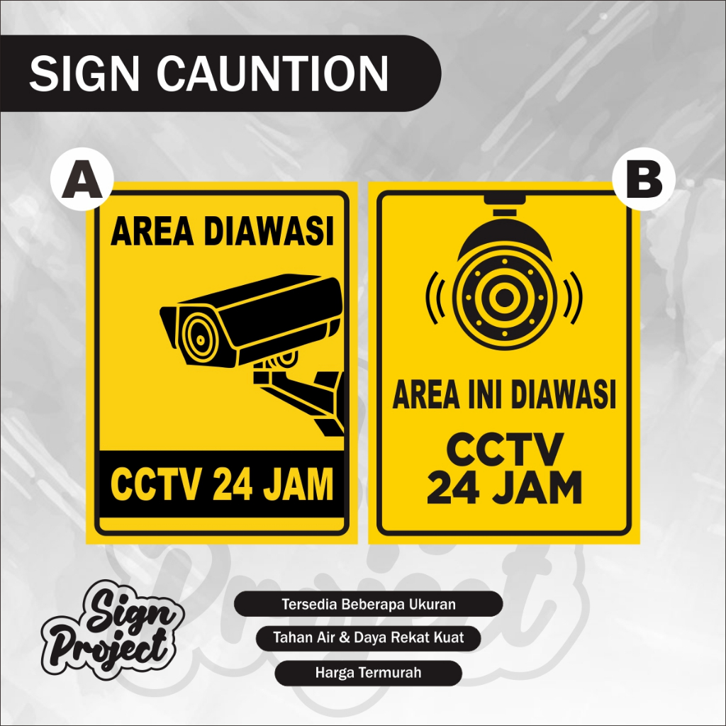 

Sticker CCTV / Stiker CCTV / Sticker CCTV 24 Jam / Stiker CCTV 24 Jam / Label Stiker CCTV / Stiker Keamanan CCTV SIGN