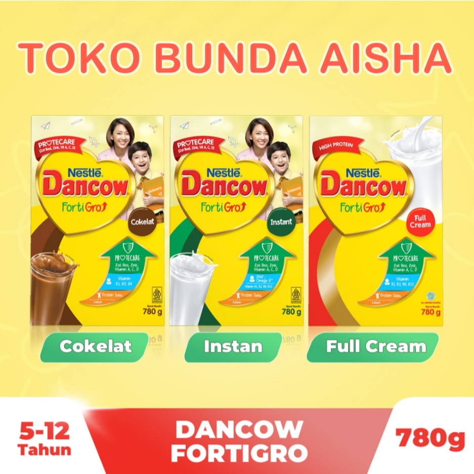 

DANCOW Fortigro Instant/Cokelat/Full Cream 780g