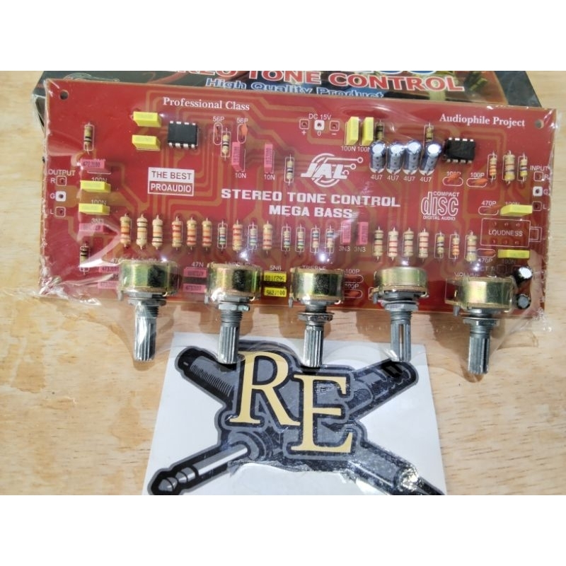 Mega bass stereo tone control JAL seri 015