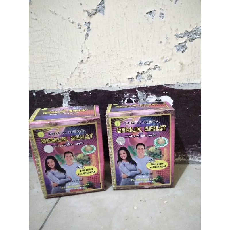 kapsul gemuk sehat