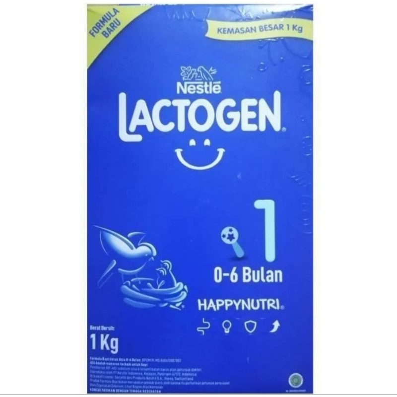 Lactogen 1 0 - 6 Bulan / Lactogen 2 6 - 12 Bulan 1000 gram