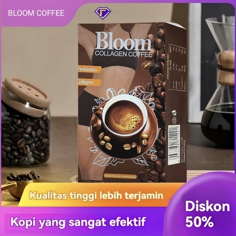 

BLOOM COFEE COLLAGEN - KOPI BLOOM KOLAGEN PELANGSING 7 HARI