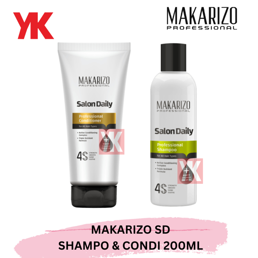 ☑️ YK ☑️MAKARIZO Salon Daily Professional Shampo CONDITIONER