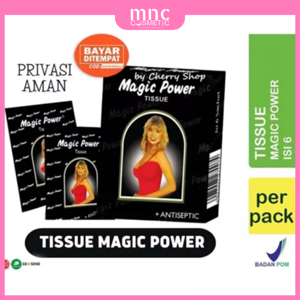Store Magic [ Privasi Produk ] Bpom Tisu Antiseptik Tissue Magic Power