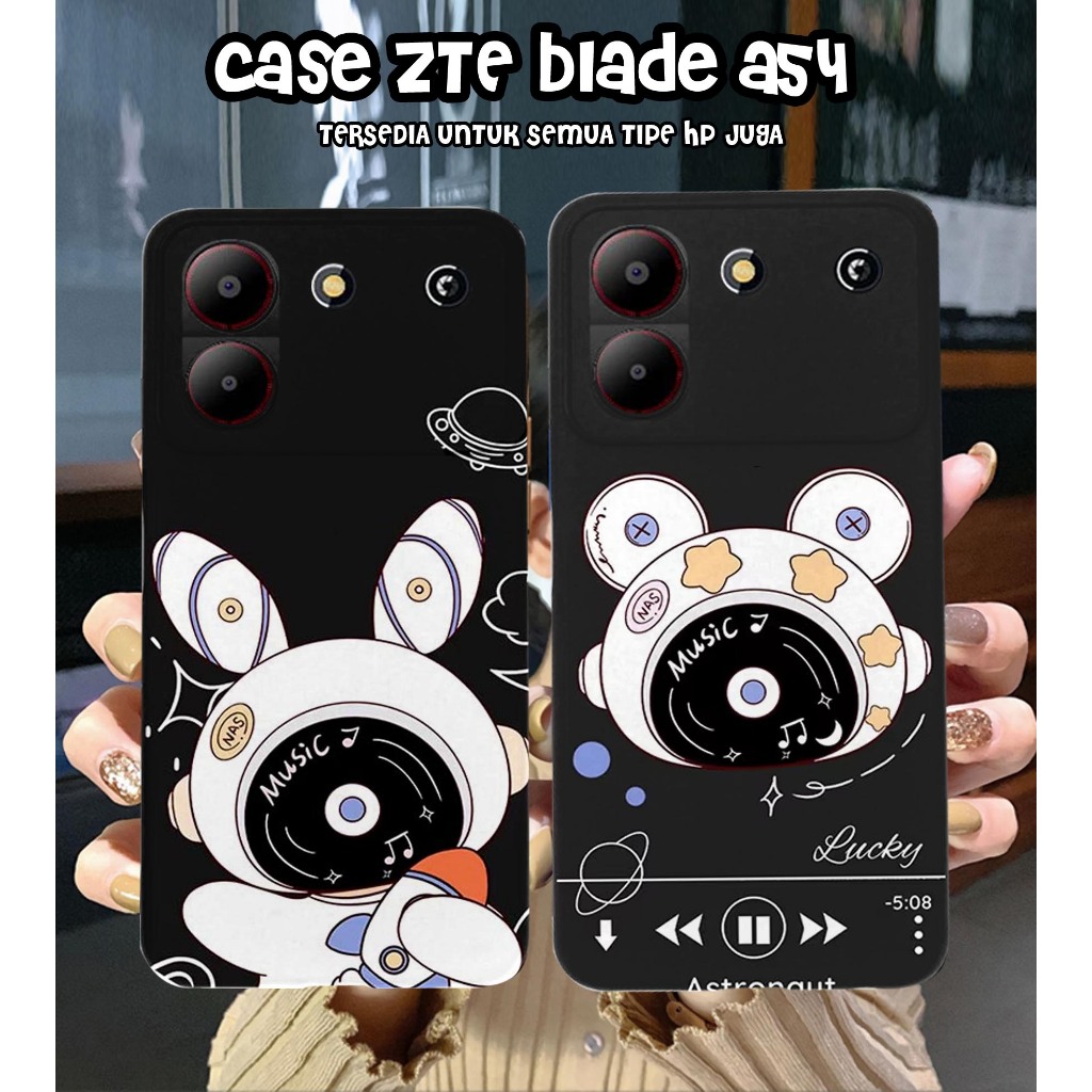 Case hp ZTE Blade A54 2024 - Softcase ZTE Blade A54- Fashioncase Case ZTE Blade A54 2024 (RJPRO3519)