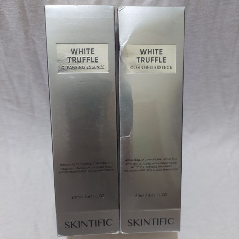 SKINTIFIC White Truffle Cleansing Essence 80ml pembersih wajah semua jenis kulit