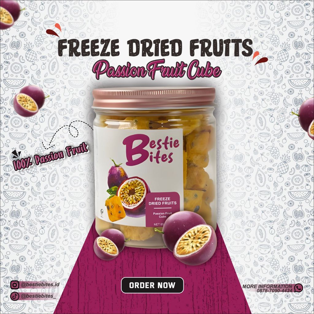 

freeze dried fruits passion fruits markisa