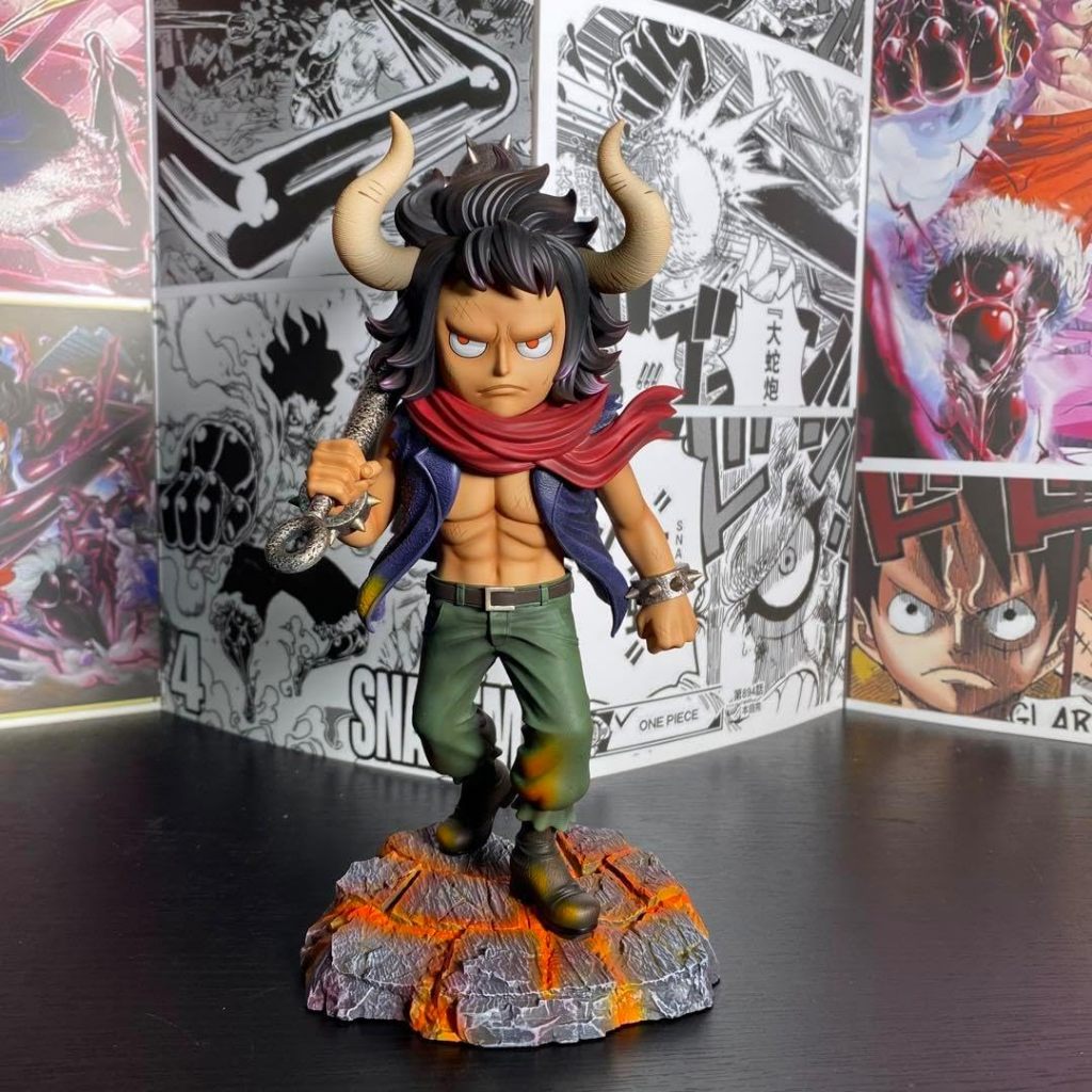 action figure one piece kid kaido