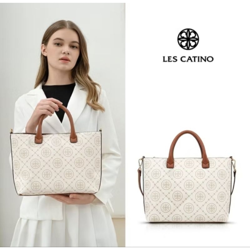 Tas Travel Wanita LES CATINO Original Mall Murah Tokyo Kayio Satchel