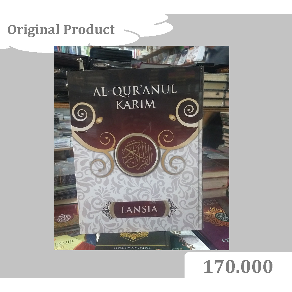 Al-Qur’anul Karim Lansia Mushaf Tanpa Terjemah Jumbo