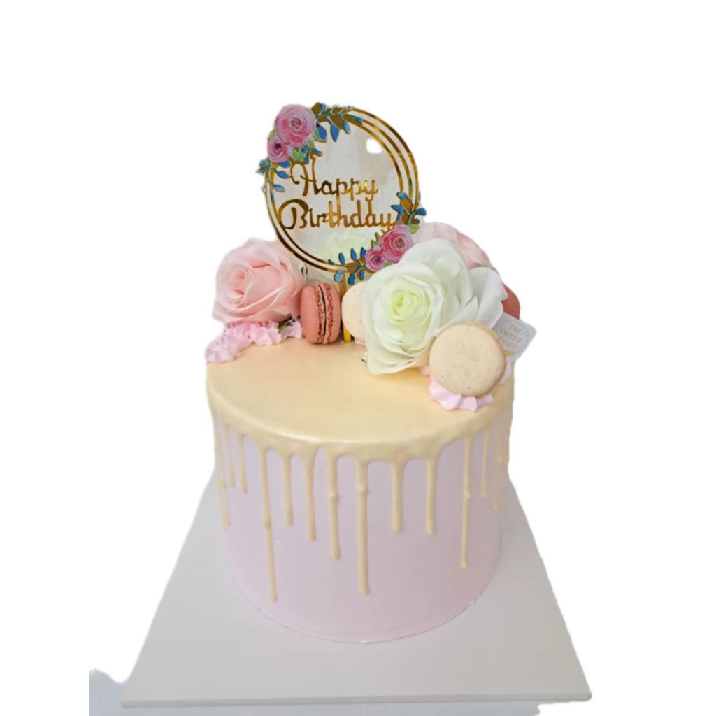 

Cake Flower Pink Pastel