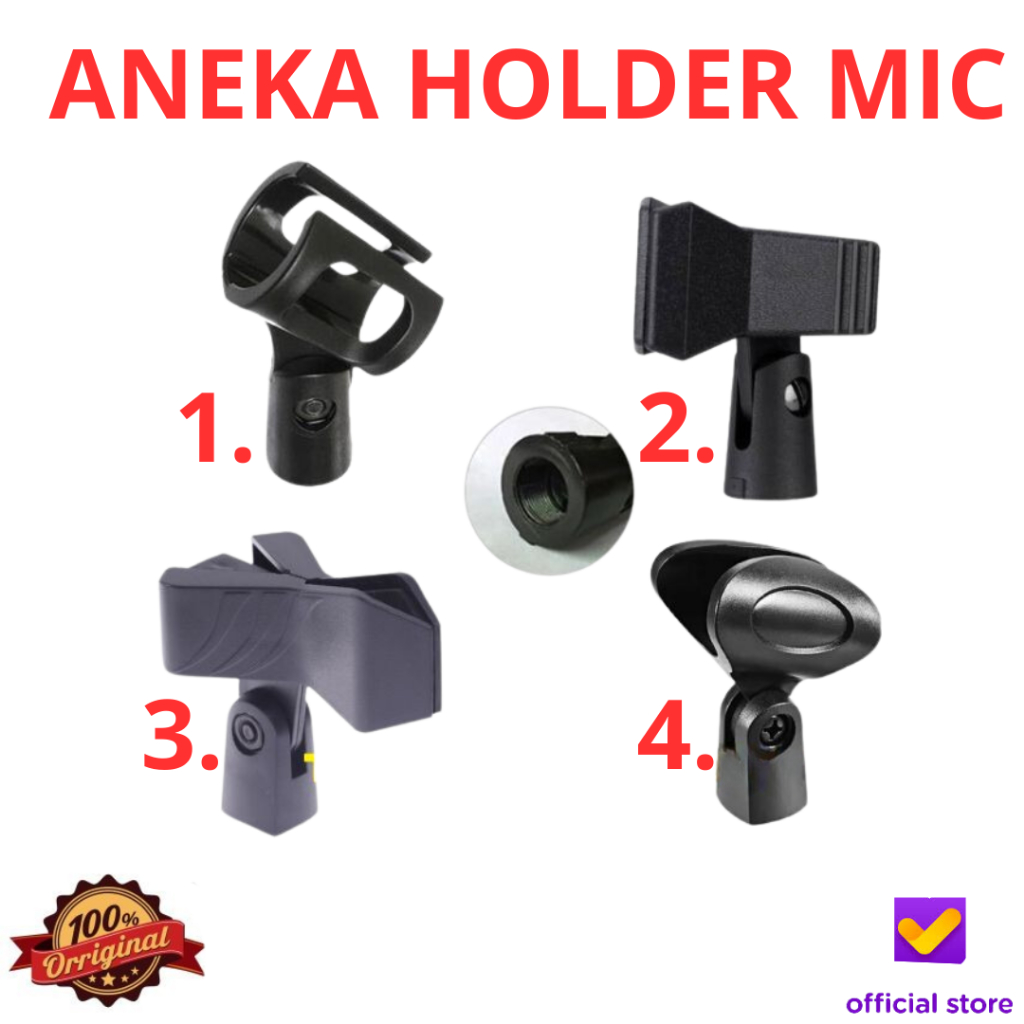 Jepitan Microphone Holder Microphone