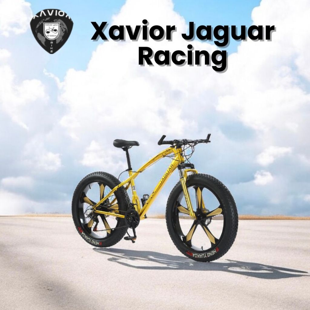 Xavior Jaguar Sepeda Gunung MTB 26 Inch Ban Besar Racing 8 Speed