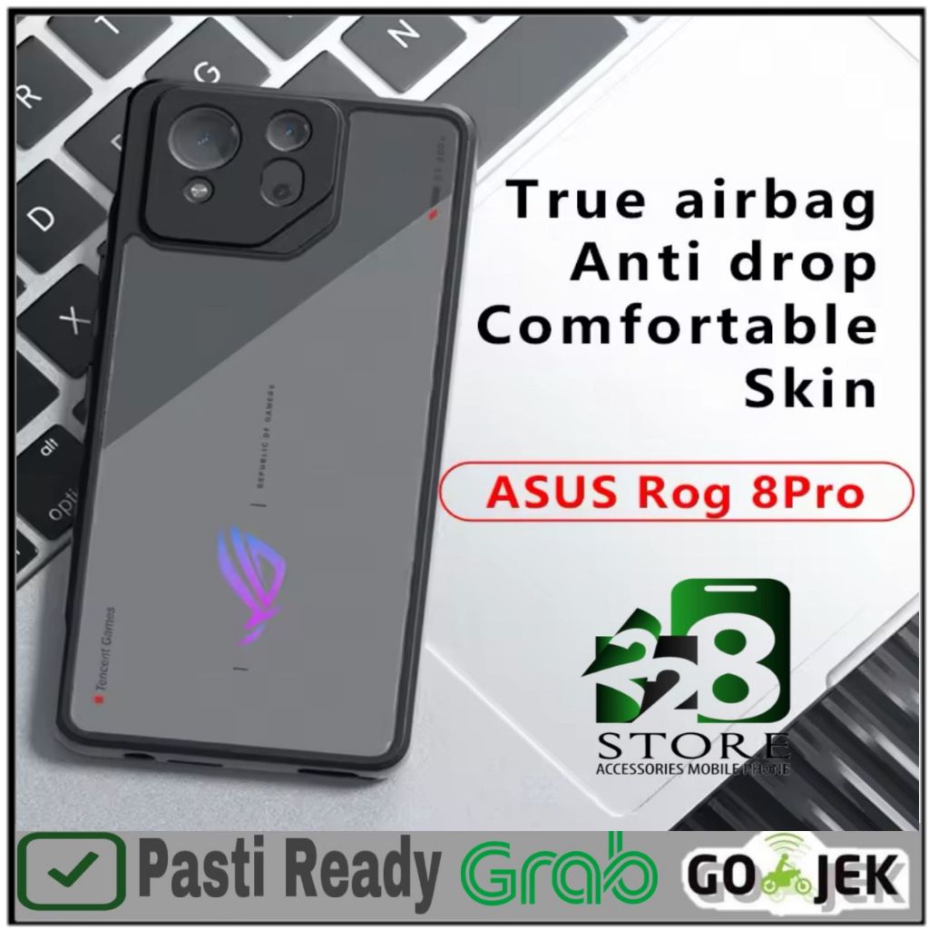 CASE ASUS ROG PHONE 6 | 7 | 8 | 9 PRO HARDCASE CLEAR MATTE ANTI YELLOW SOFT COVER NEW