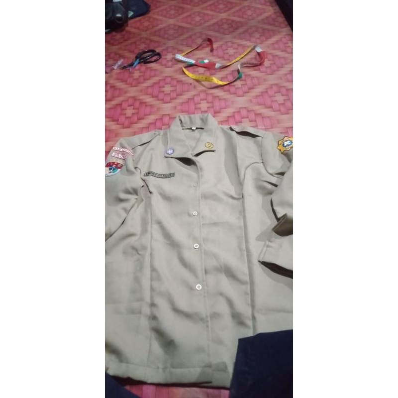 baju pramuka SMA/SMK Panjang