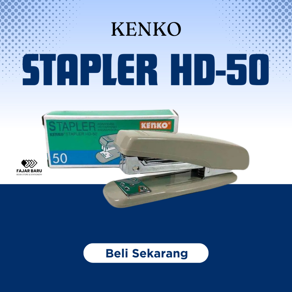 [ PCS ] STAPLER KENKO HD - 50 / STAPLES KENKO BESAR