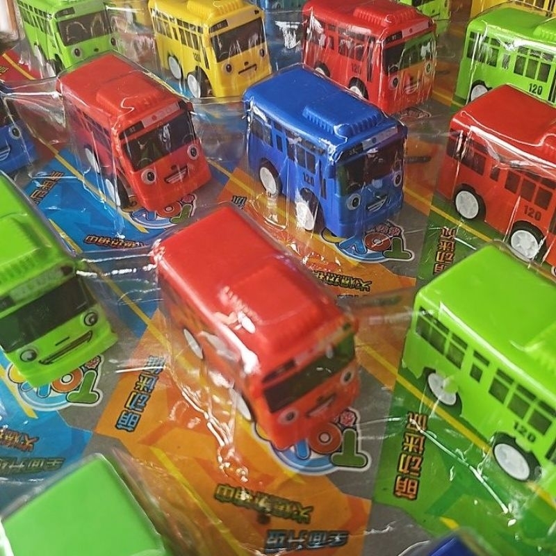 mobil bus tayo kecil pullback / bis tayo / mobil mobilan anak / mainan kendaraan