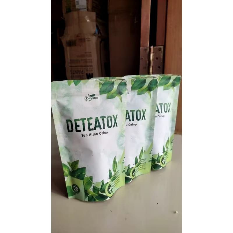 

DETEATOX TEH HIJAU CELUP// TEH HIJAU DETEATOX