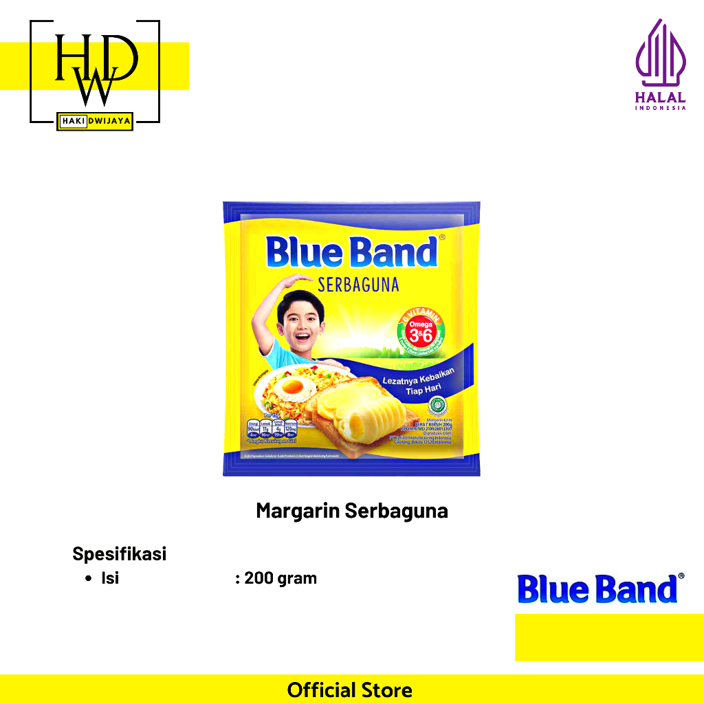 

[200gr] Blue Band Mentega / Margarin Serba Guna