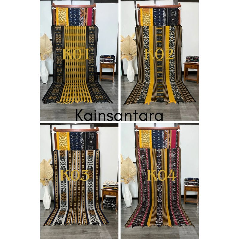 kain tenun etnik warna kuning -Kain tenun jepara viral -saput Bali