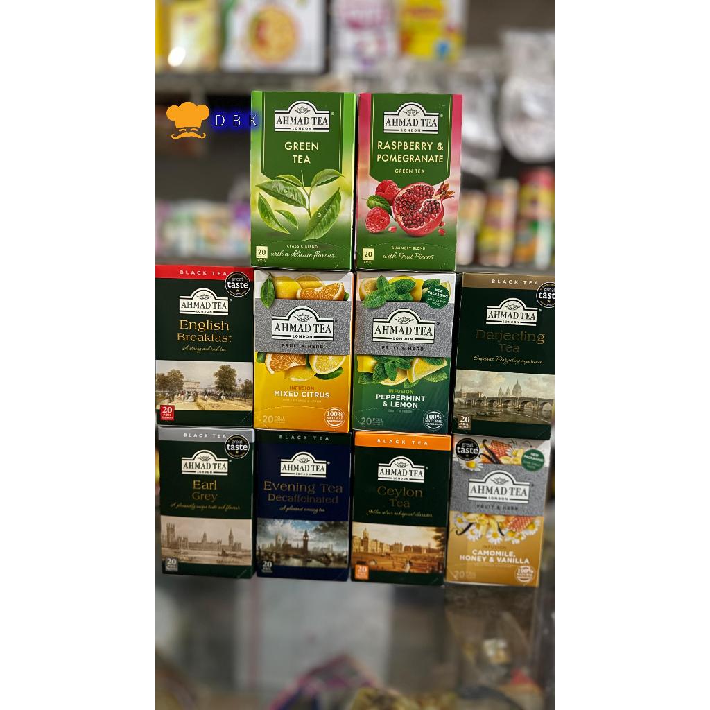 

Ahmad Tea 20 tea bag teh infused all varian classic teh import arab