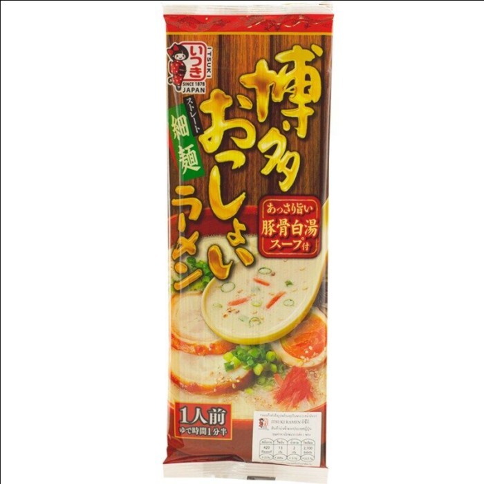 

Itsuki Ramen Kyushu Hakata Ossyoi 123gr