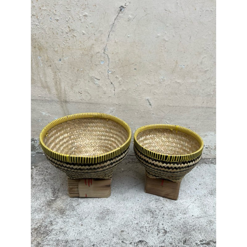 Bakul bambu nasi liwet | bakul nasi bambu corak MURAH