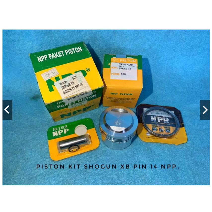 PISTON KIT SEHER SEKER BORE UP SHOGUN XB STD 50 100 150 NPP -  BOYRENK OLSHOP