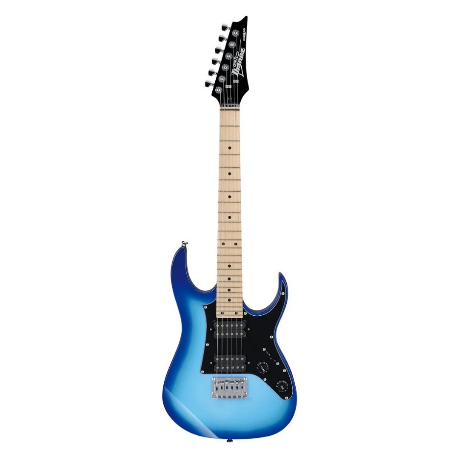 I01-GRGM21M-BLT Ibanez GRGM21M-BLT Electric Guitar, Blue Burst