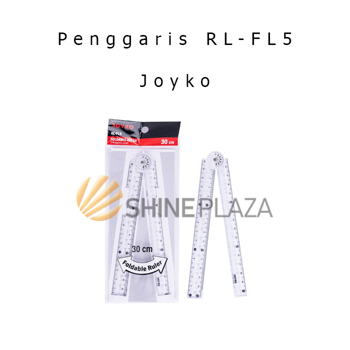 

Foldable Ruler Joyko 30cm RL-FL5 - Penggaris Lipat Transparan 30 cm Dapat Dilipat
