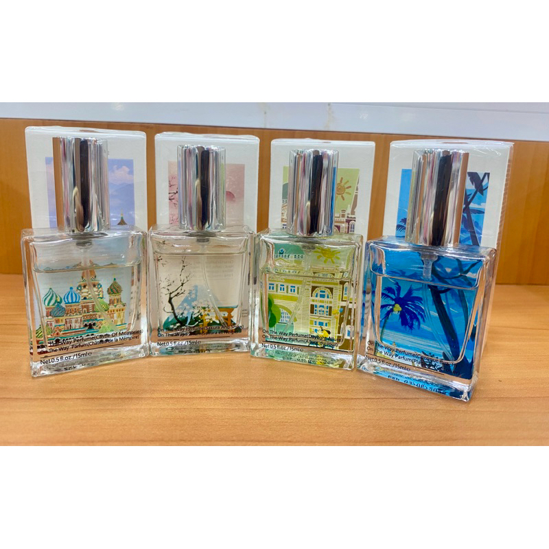 Miniso On The Way Perfume Coconut Beach Castle Of Memories Sakura and Snow Daylight Allure EDT 15ml