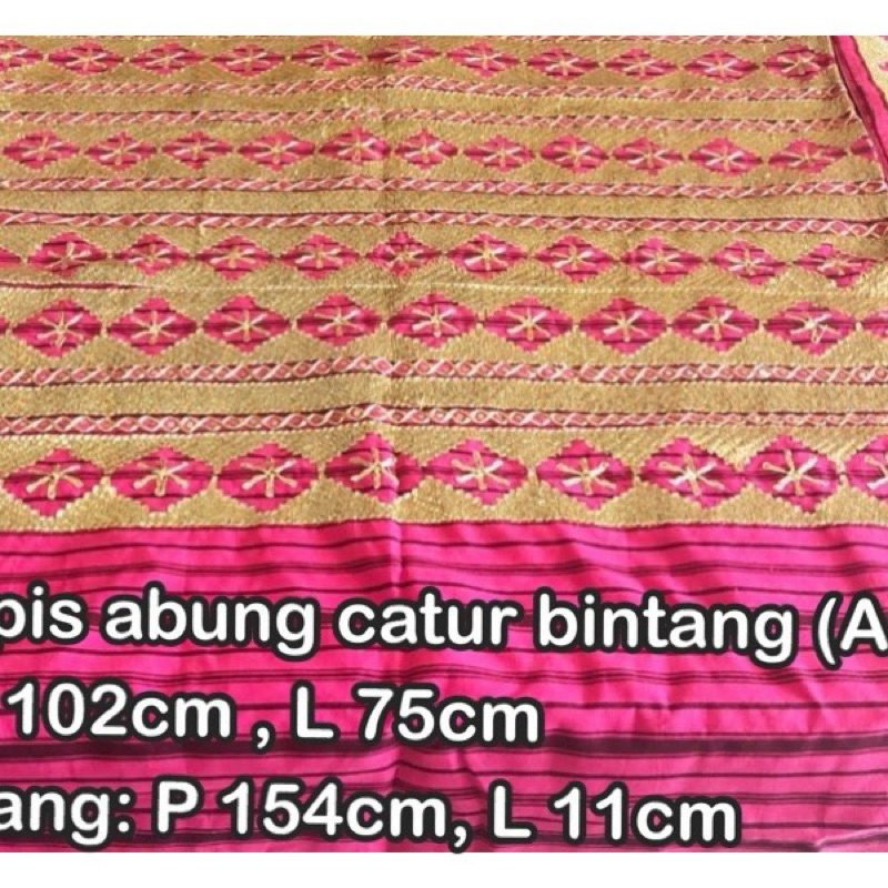 kain tapis Lampung tapis abung catur bintang asli dari Lampung