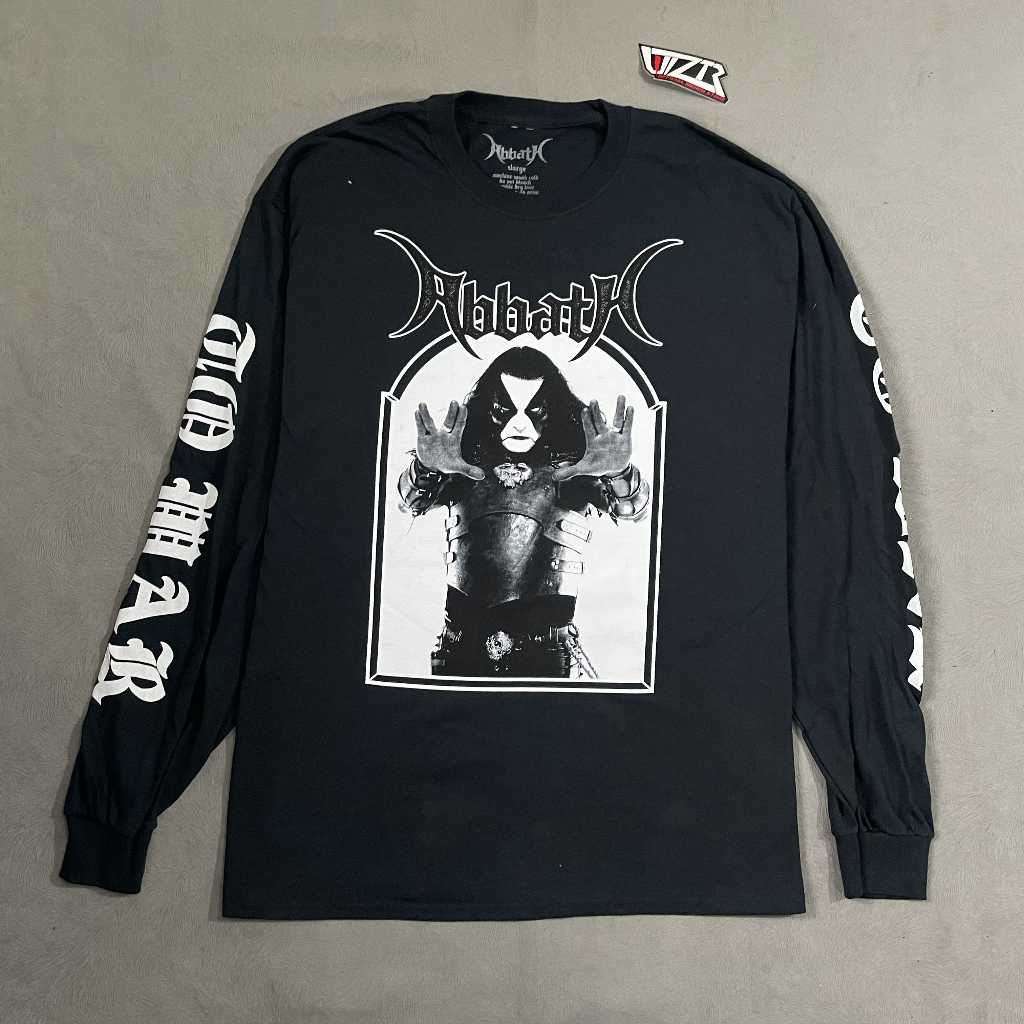 Longsleeve / Kaos Band ABBATH - MYSTERY LIZZARD Official Merchandise Original