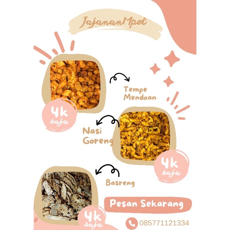 

Paket A Isi 15Bungkus