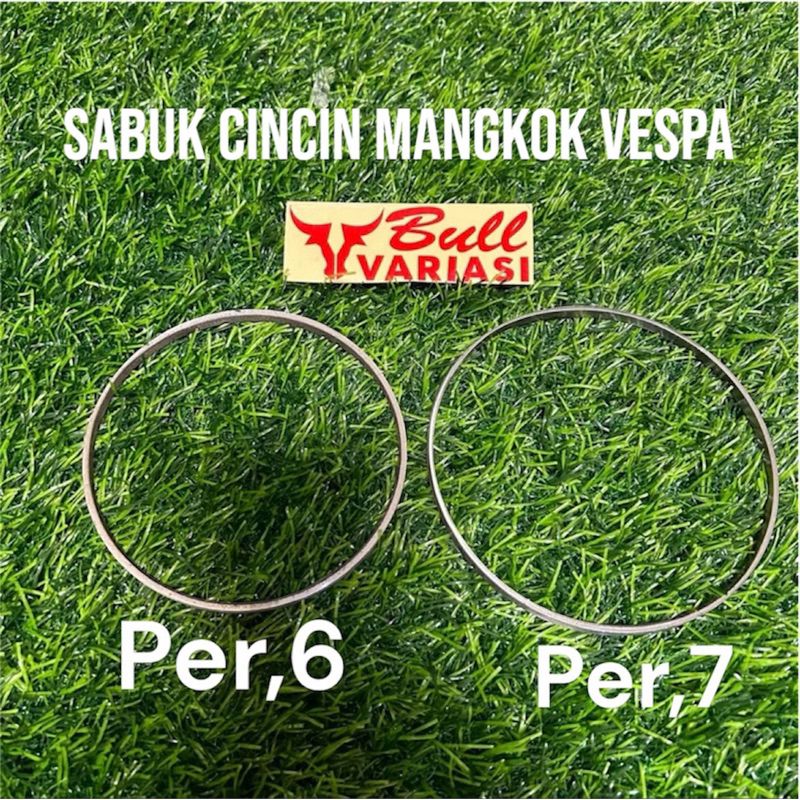 Sabuk Cincin Mangkok Kopling Vespa Racing Per 6 Per 7