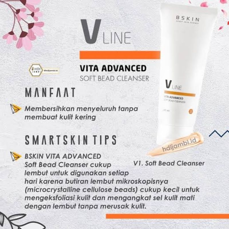 BSKIN V LINE (Vita Advanced) Soft Bead Cleanser